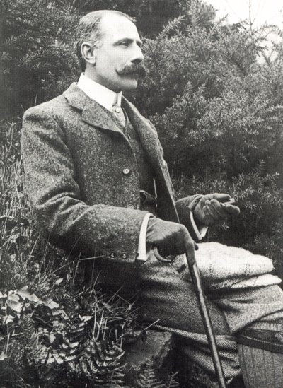 Sir Edward Elgar (1857-1934) de English Photographer